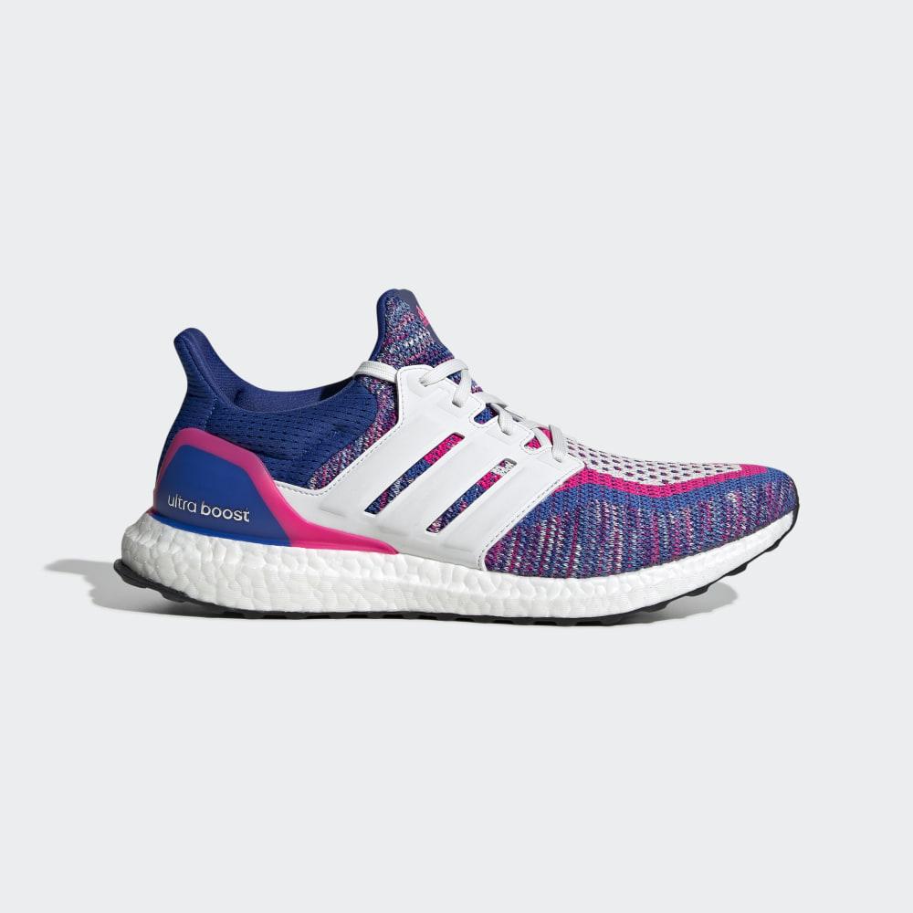 Adidasi Alergare Adidas Ultraboost Multicolor Barbati Romania - Albastri/Albi/Roz EG8107
